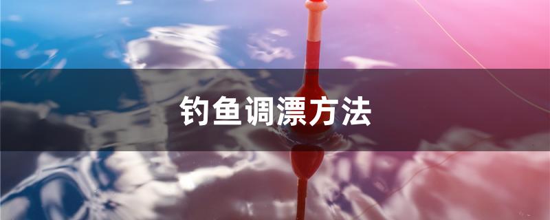 钓鱼调漂方法 垂钓乐园